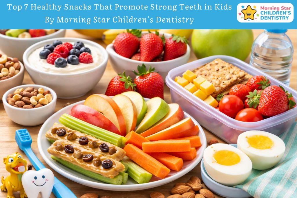 Top 7 Healthy Snacks That Promote Strong Teeth in Kids