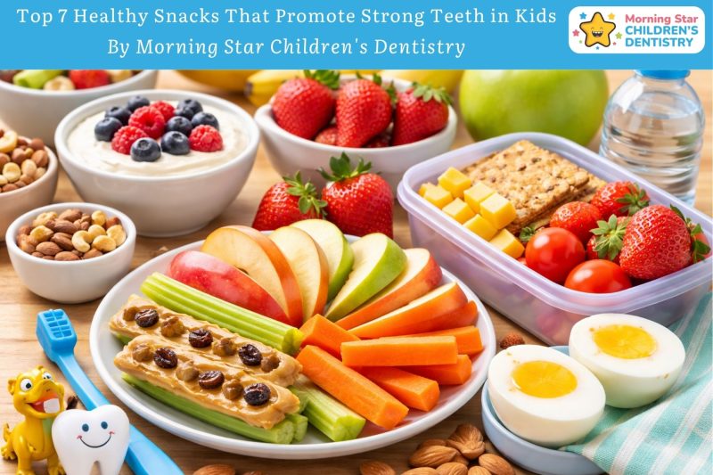 Top 7 Healthy Snacks That Promote Strong Teeth in Kids